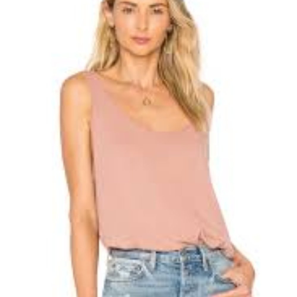 Free People Sydney pink/taupe bodysuit